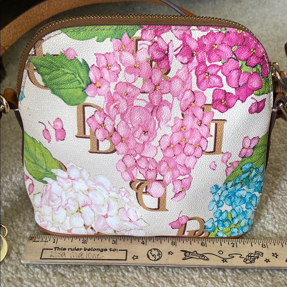 Dooney & Bourke small hydrangeas Floral Crossbody Bag - Multicolor - Picture 8 of 14